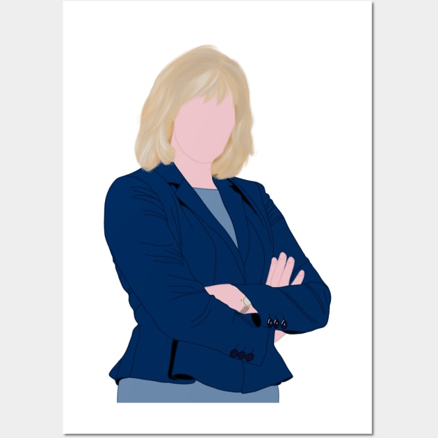 Caroline McKenzie-Dawson, Last Tango In Halifax, Sarah Lancashire Wall Art by alteredillusion